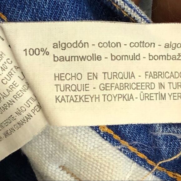 Zara Denim Cut-Off Shorts - Picture 6 of 8